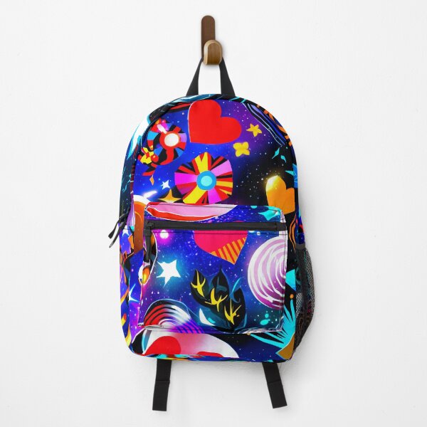 Item preview, Colorful Galaxy Hearts Pattern – Vibrant Abstract Love Art Design designed and sold by IMuDesigner.