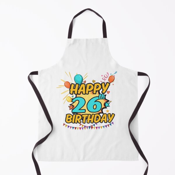 Item preview, Happy 26th Birthday Fun Design designed and sold by variant designer.