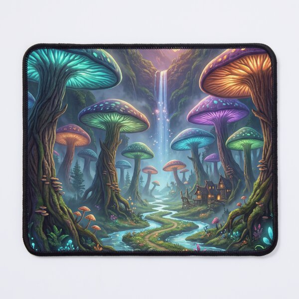 Item preview, Enchanted Mushroom Valley Path designed and sold by Whispers of Light✨.