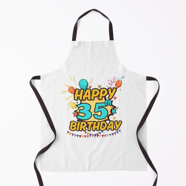 Item preview, Happy 35th Birthday Milestone Design designed and sold by variant designer.