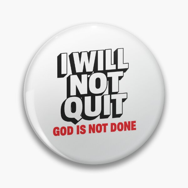 Item preview, I will Not Quit designed and sold by Divine-Living.