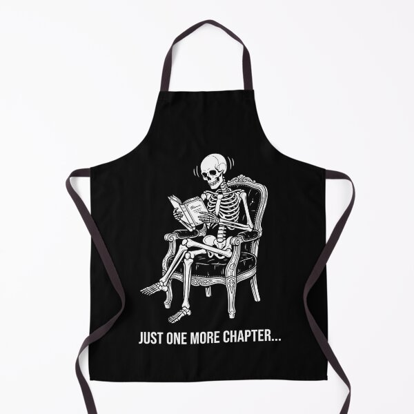 Item preview, Just One More Chapter Skeleton Reading Book designed and sold by SplashTastic.