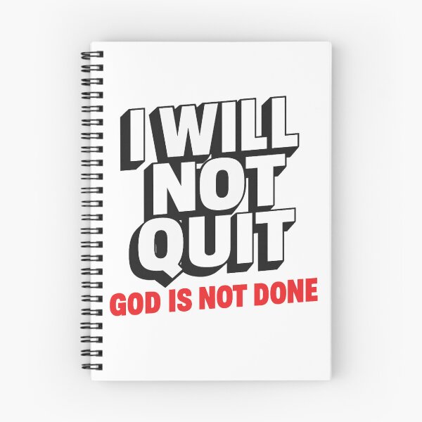 Item preview, I will Not Quit designed and sold by Divine-Living.