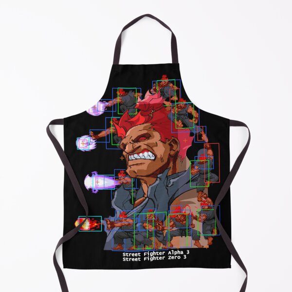 Item preview, akuma/gouki hitbox data collage alpha 3 collage designed and sold by Cent75.