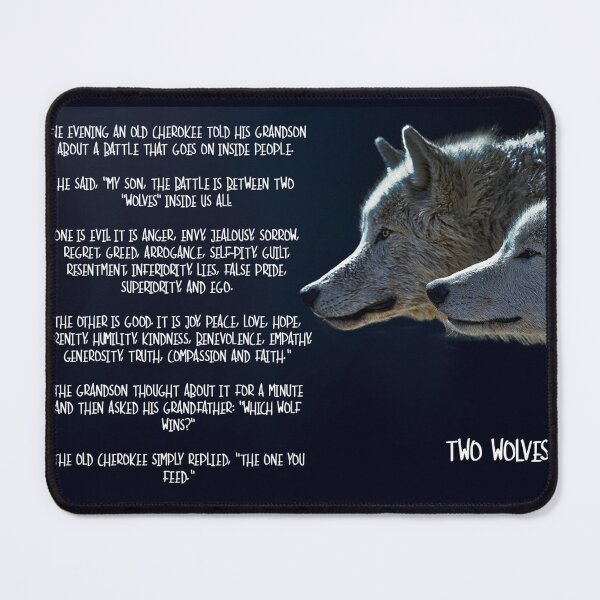 Item preview, Two Wolves designed and sold by Emilyromrell.