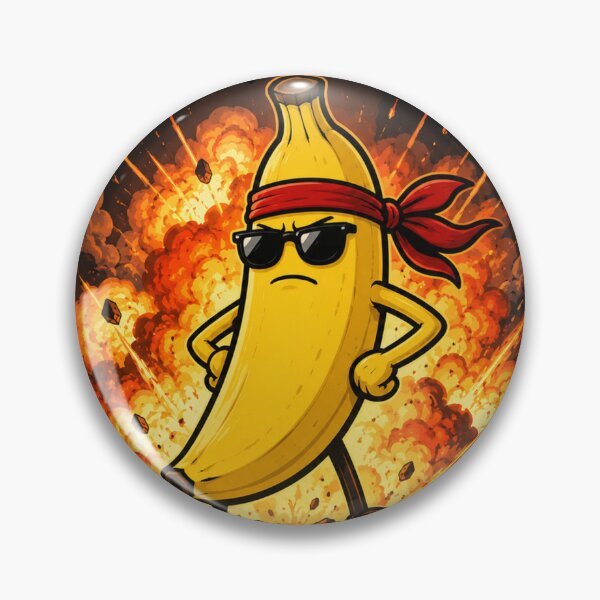 Item preview, They Chose The Wrong Banana Funny Badass Banana Design designed and sold by MonkiFlipp.