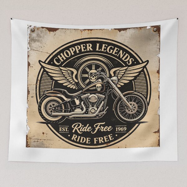 Item preview, Vintage Chopper Art  designed and sold by wojtas90.
