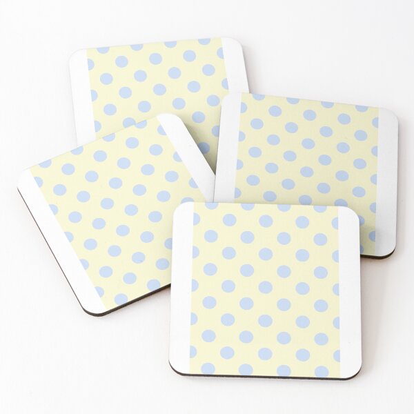 Item preview, Yellow & Blue Polka Dots designed and sold by birdieco.