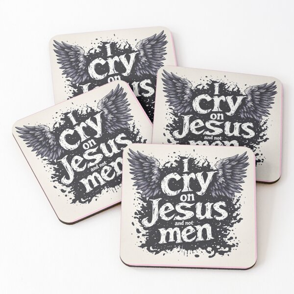 Item preview, I cry on Jesus and not men designed and sold by Jsw-speedartja.