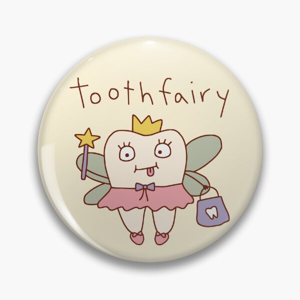 Item preview, Tooth Fairy Doodle designed and sold by Doodlywood.