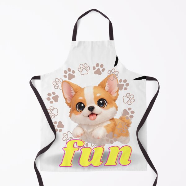 Item preview, Cute Corgi Puppy Dog Fun Illustration designed and sold by Soluna Studio.