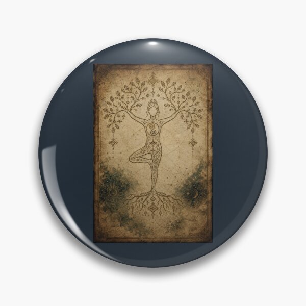 Item preview, Tree of Balance - Archive Plate No. 6 designed and sold by InnerwayStudio.