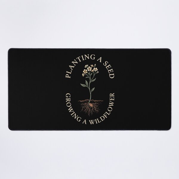 Item preview, Planting a Seed Growing a Wildflower Botanical designed and sold by SplashTastic.