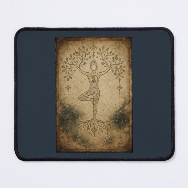 Item preview, Tree of Balance - Archive Plate No. 6 designed and sold by InnerwayStudio.
