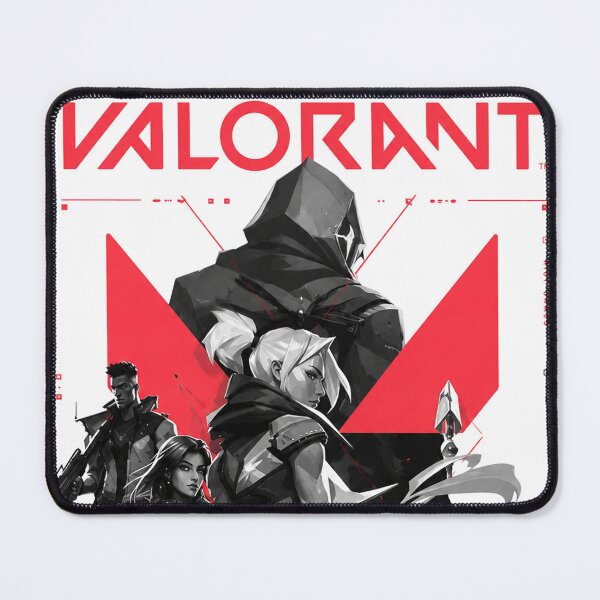 Item preview, VALORANT Shadow Protocol | Tactical FPS Gaming Poster | Glitch Aesthetic Esports Design designed and sold by NBT-NOVA.