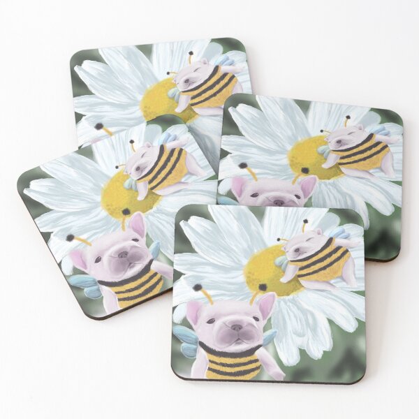 Item preview, Pibbles as Bees with a Flower designed and sold by Tayturkey.