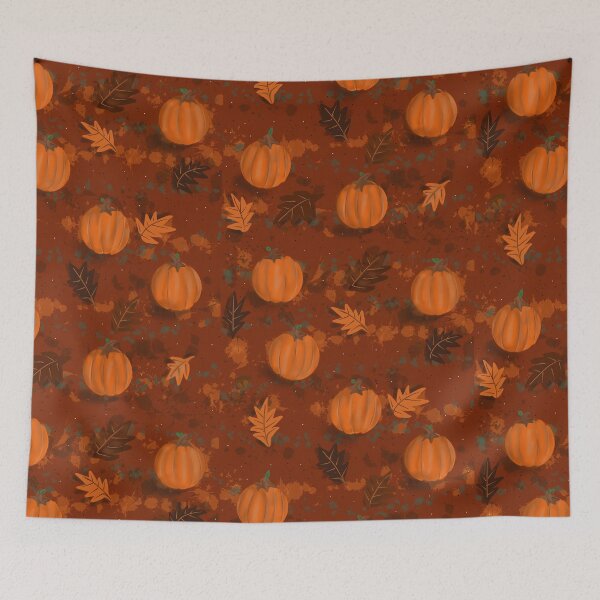 Item preview, Pumpkins Halloween and Fall designed and sold by Nightflyer Art.