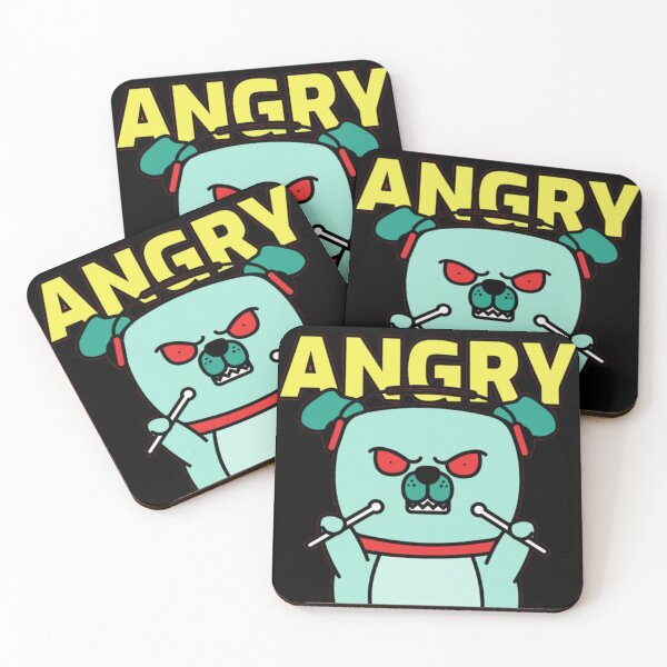 Item preview, Angry Dog Drummer Punk Rock Mascot designed and sold by GenZFashion000.