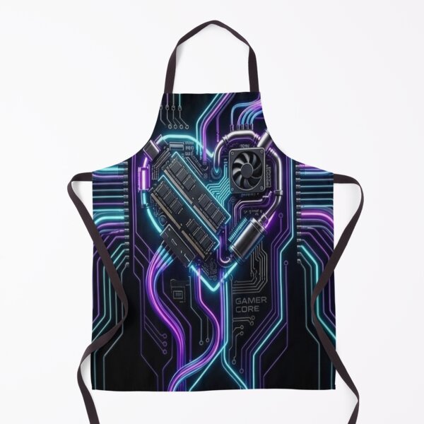 Item preview, Gamer Core Cyberpunk Circuit Design  designed and sold by GG-Graphics.