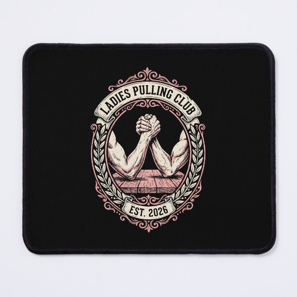 Item preview, Ladies Pulling Club Vintage Armwrestling Emblem designed and sold by SplashTastic.