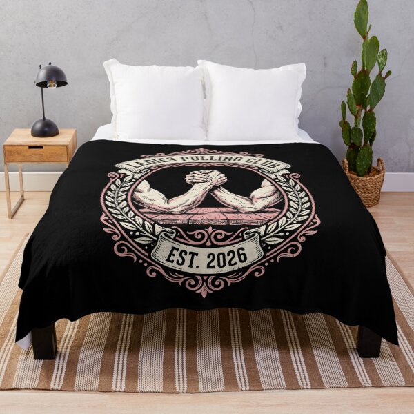 Item preview, Ladies Pulling Club Vintage Armwrestling Emblem designed and sold by SplashTastic.
