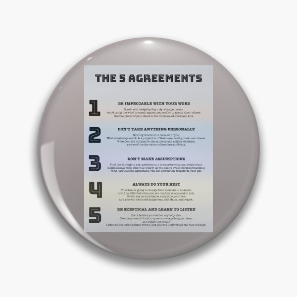 Item preview, 5 Agreements designed and sold by Emilyromrell.