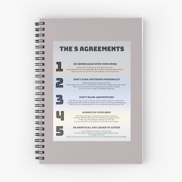 Item preview, 5 Agreements designed and sold by Emilyromrell.