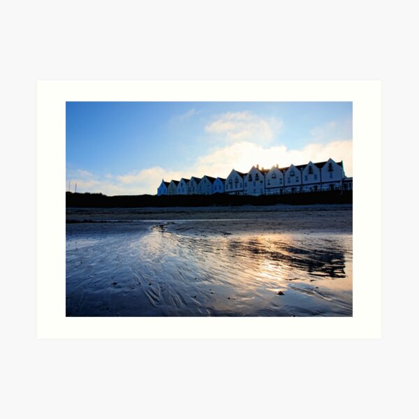 Braye Houses - Alderney Art Print