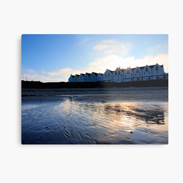 Braye Houses - Alderney Metal Print