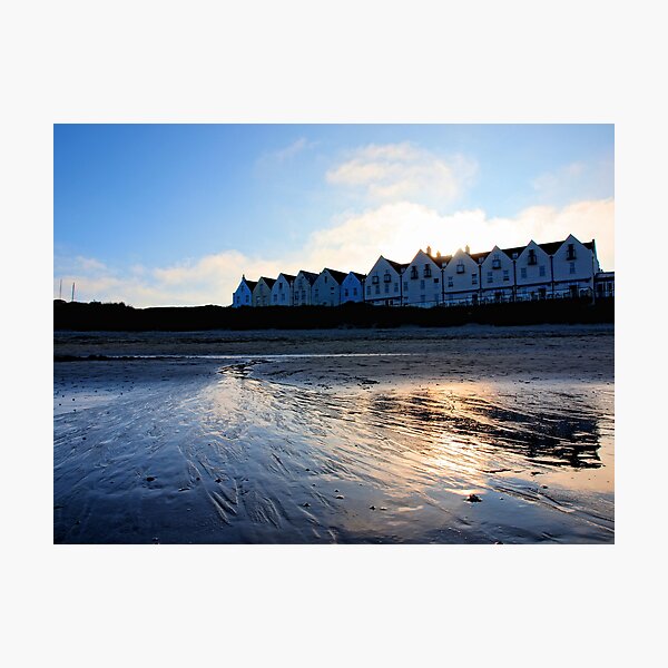 Braye Houses - Alderney Photographic Print