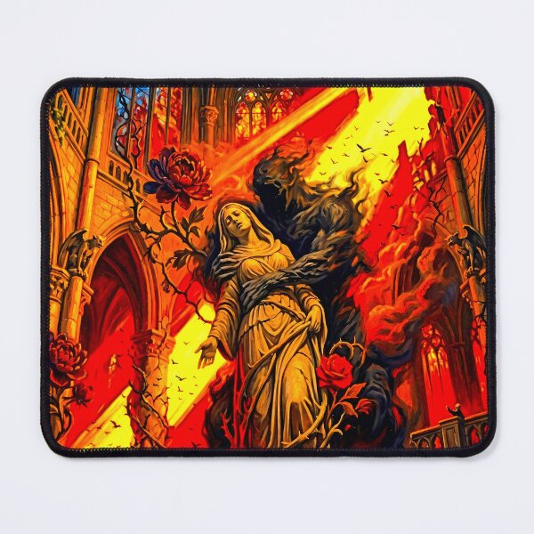 Item preview, Epic Dark Fantasy & Gothic Cathedral Wall Art (3:4) designed and sold by Cyber-ART-Studio.
