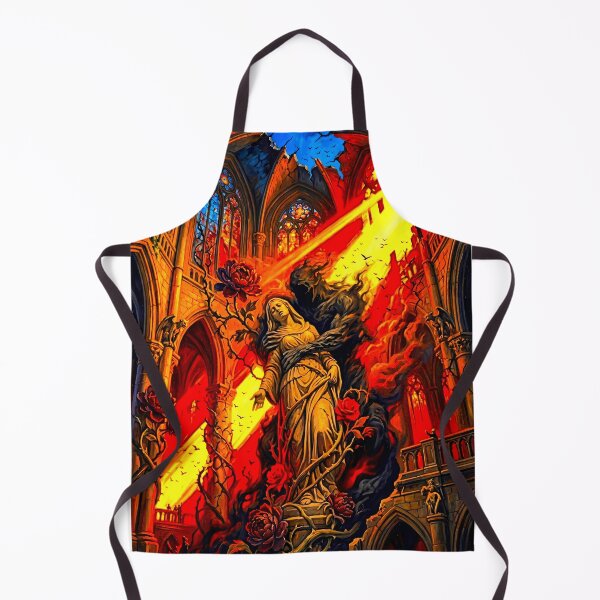 Item preview, Epic Dark Fantasy &amp; Gothic Cathedral Wall Art (3:4) designed and sold by Cyber-ART-Studio.