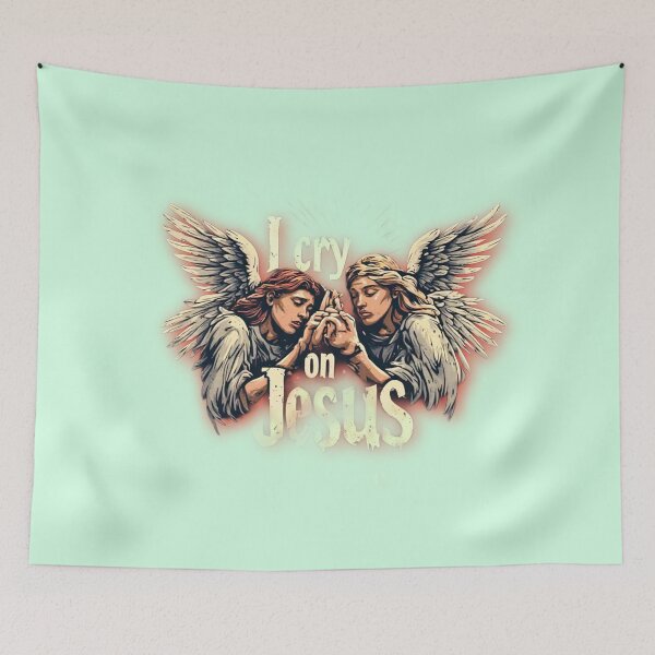 Item preview, I cry on Jesus and not men designed and sold by Jsw-speedartja.