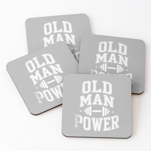 Item preview, Funny Old Man Power Saying Gym Workout Vintage Tank Top designed and sold by ArleneRowe.