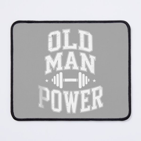 Item preview, Funny Old Man Power Saying Gym Workout Vintage Tank Top designed and sold by ArleneRowe.