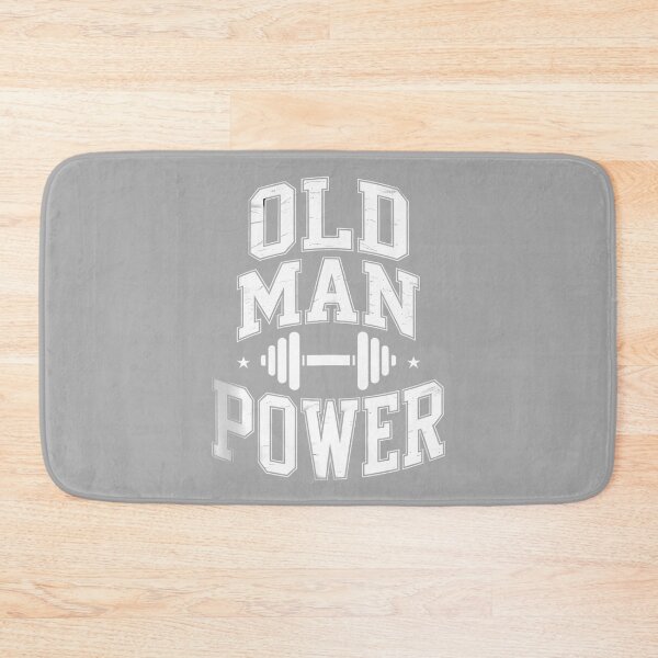 Item preview, Funny Old Man Power Saying Gym Workout Vintage Tank Top designed and sold by ArleneRowe.