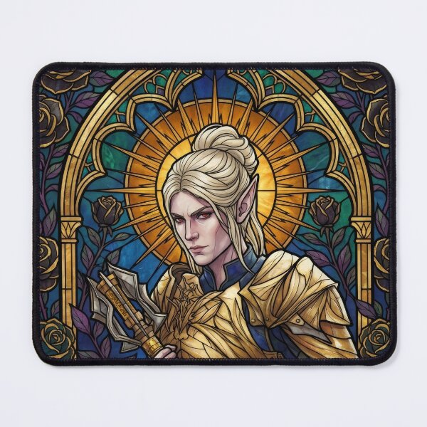 Item preview, Stained Glass Drow Matriarch designed and sold by Thunderbelts.