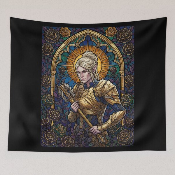Item preview, Stained Glass Drow Matriarch designed and sold by Thunderbelts.