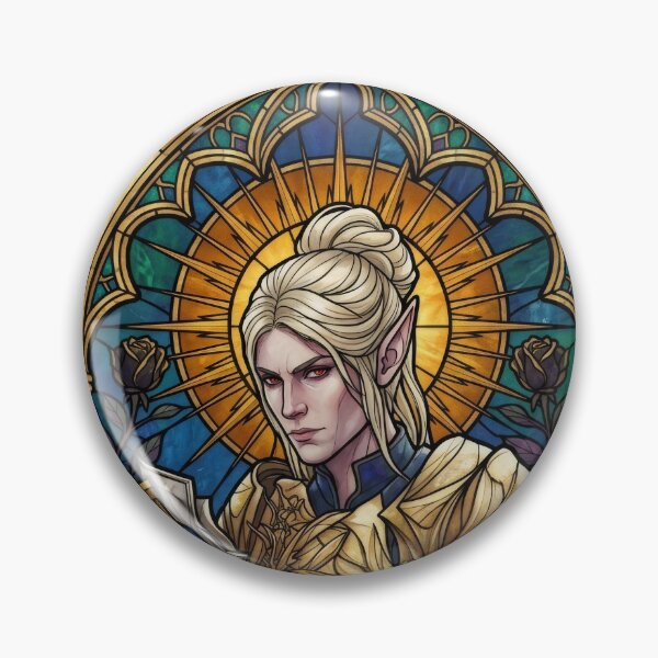 Item preview, Stained Glass Drow Matriarch designed and sold by Thunderbelts.