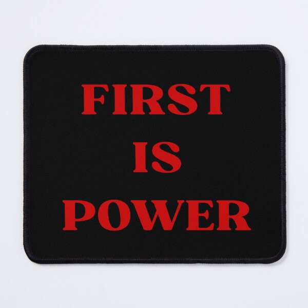 Item preview, FIRST IS POWER Typography Design designed and sold by ORIGIN.MOVE.