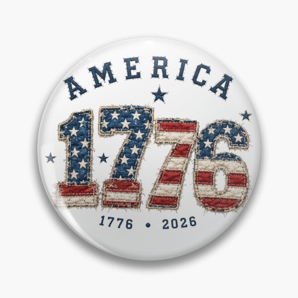 Item preview, Vintage patchwork America's 250th Anniversary designed and sold by Applecrunch.