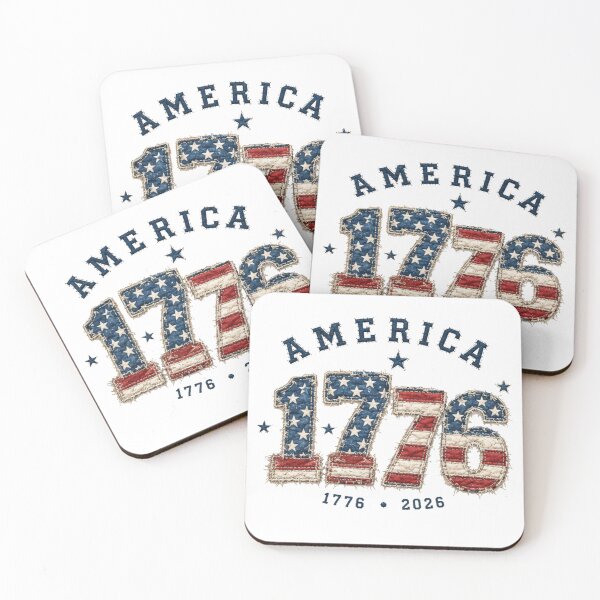 Item preview, Vintage patchwork America's 250th Anniversary designed and sold by Applecrunch.