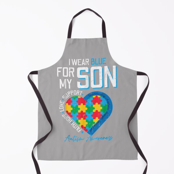 Item preview, Autism I Wear Blue for My Son Awareness Dad Mom Men Women designed and sold by KathieFaugh.