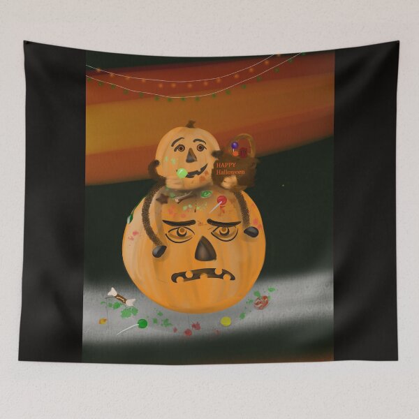 Item preview, Pumpkin Mess designed and sold by Nightflyer Art.