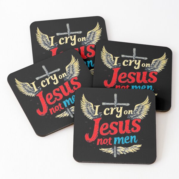 Item preview, I cry on Jesus and not men designed and sold by Jsw-speedartja.