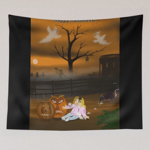Item preview, Halloween Night designed and sold by Nightflyer Art.