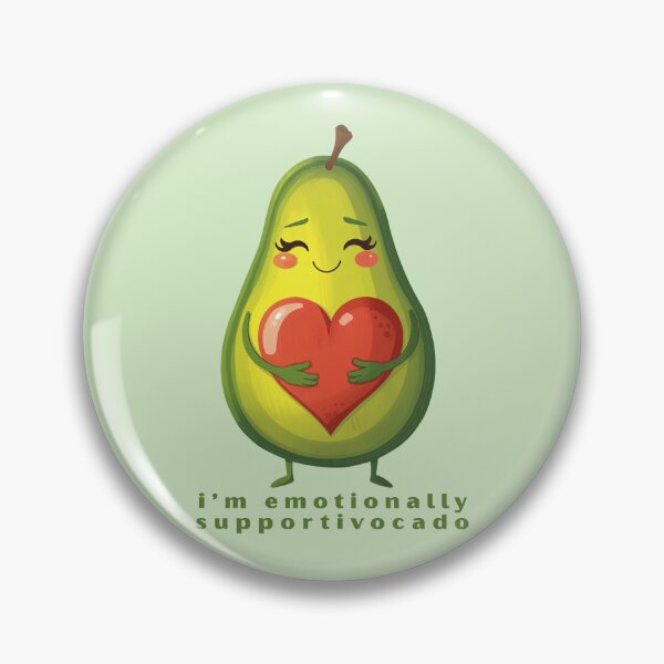 Item preview, I’m Emotionally Supportivocado - Cute Pun | TeeHee Puns Funny Design designed and sold by TeeHee Puns.