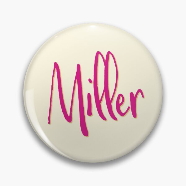 Item preview, MILLER personalized type design designed and sold by CharlottePlaceArt.