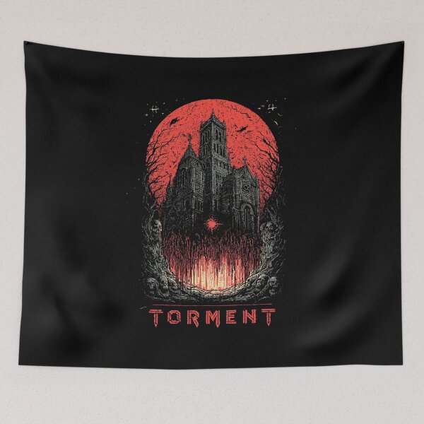 Item preview, Cathedral of Crimson Damnation designed and sold by Bulldozastyleco.