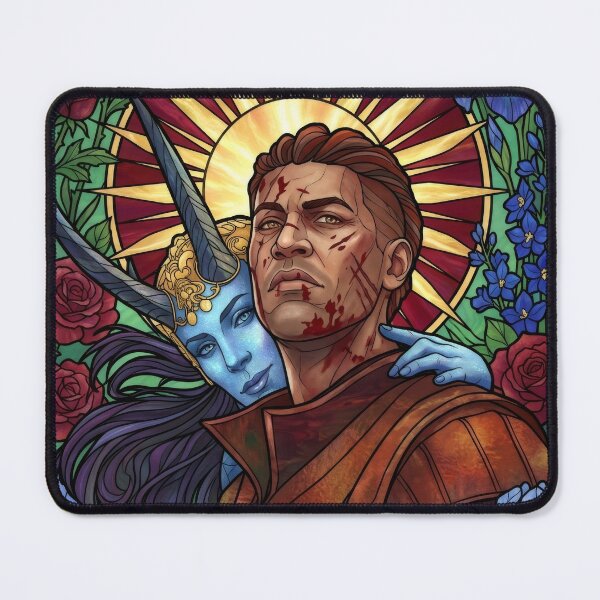 Item preview, Stained Glass Blade of Frontiers designed and sold by Thunderbelts.